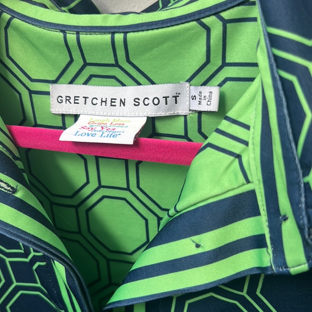 Gretchen Scott Geometric Dress - Picture 2 of 7